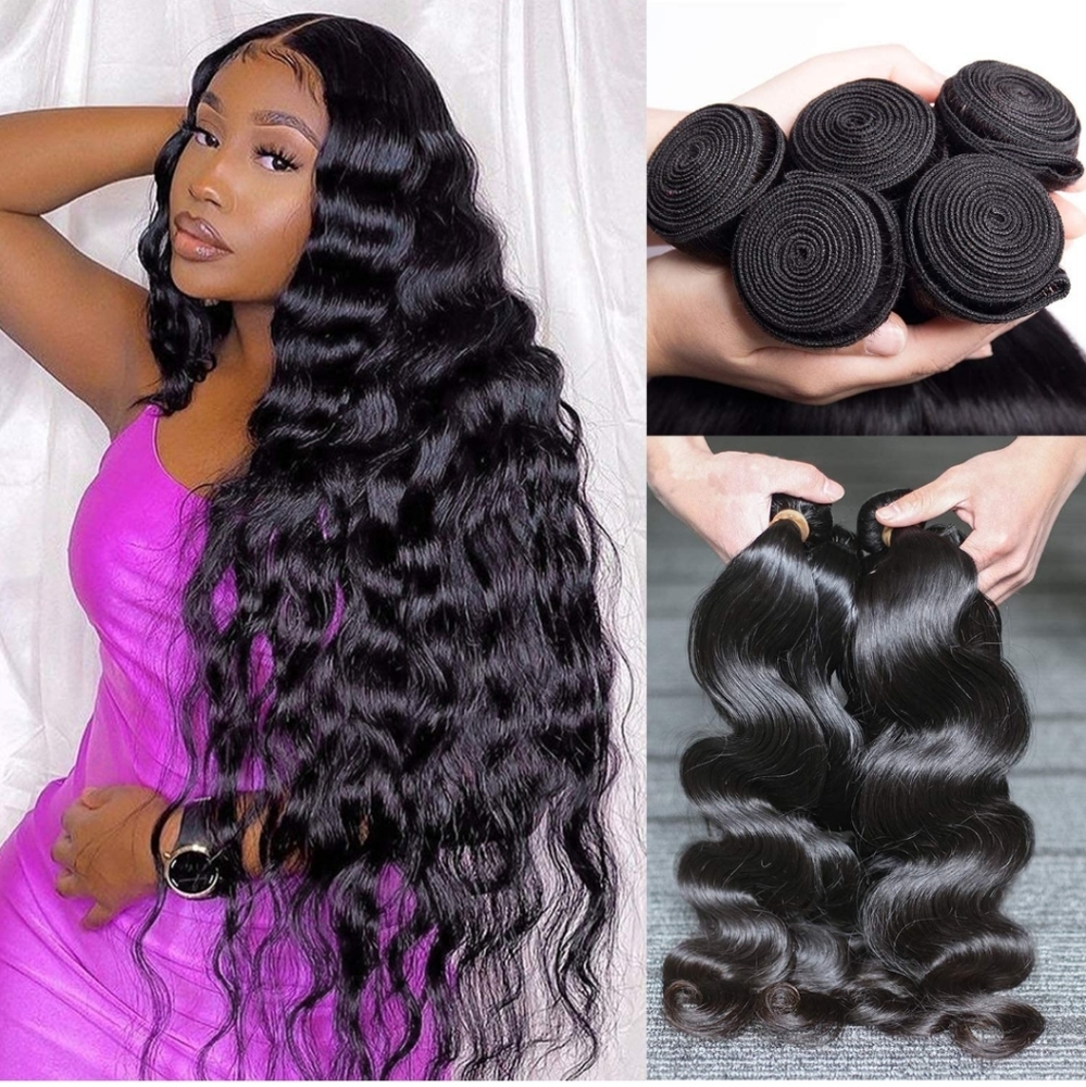 Human hair bundles